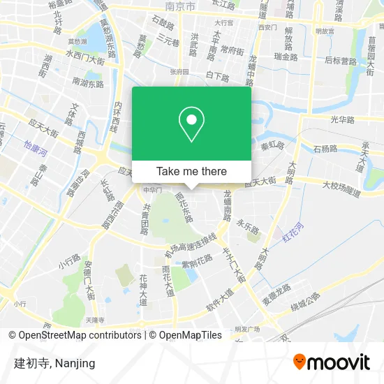 建初寺 map
