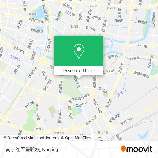 南京红五星职校 map