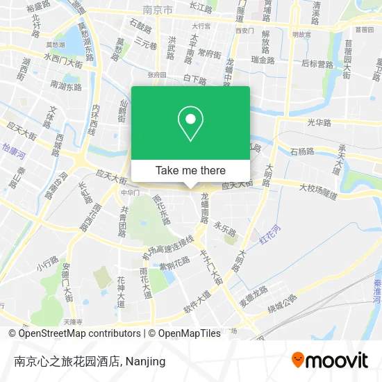 南京心之旅花园酒店 map