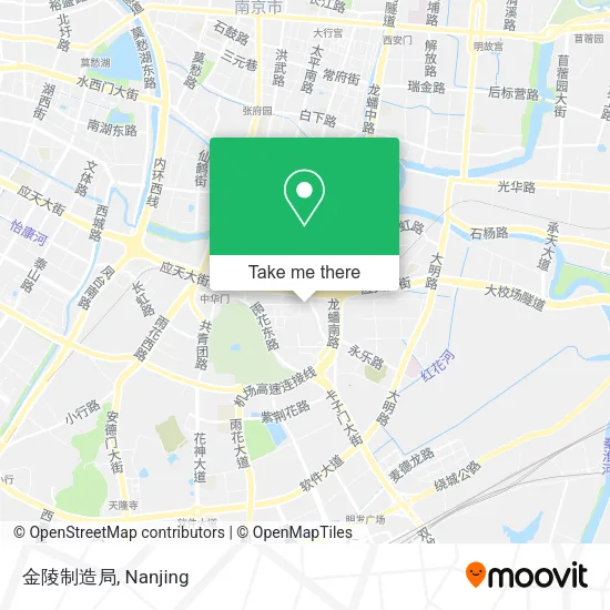 金陵制造局 map