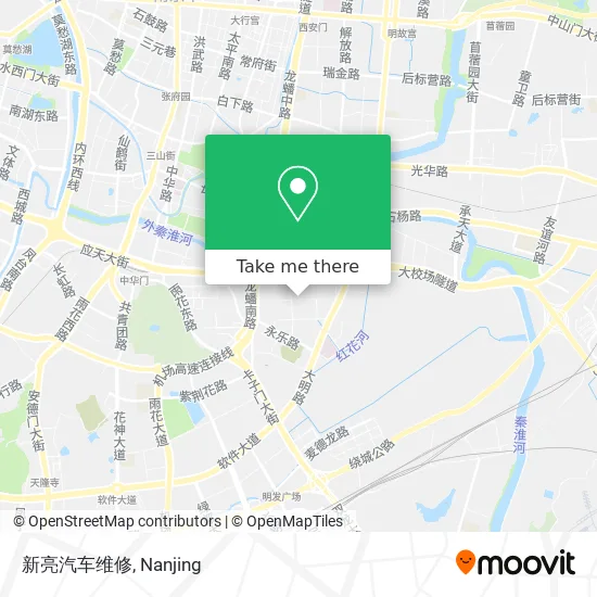 新亮汽车维修 map