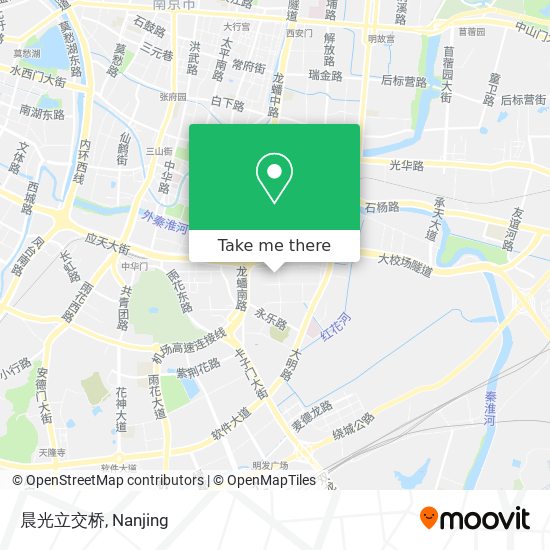 晨光立交桥 map