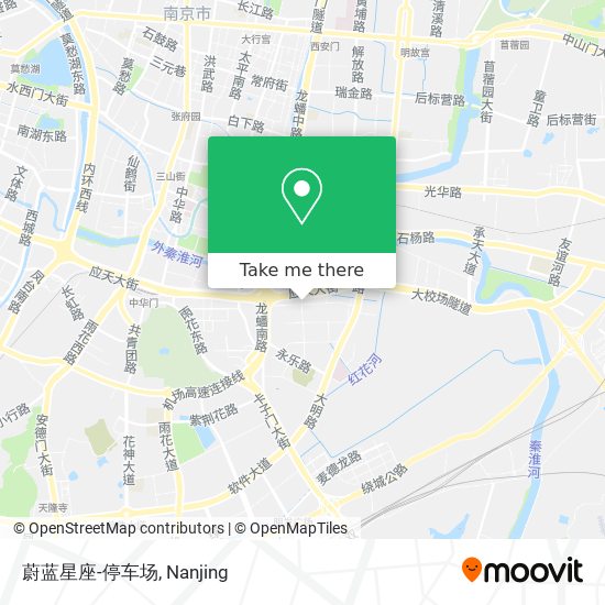蔚蓝星座-停车场 map