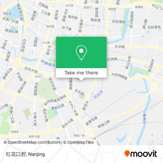 红花口腔 map