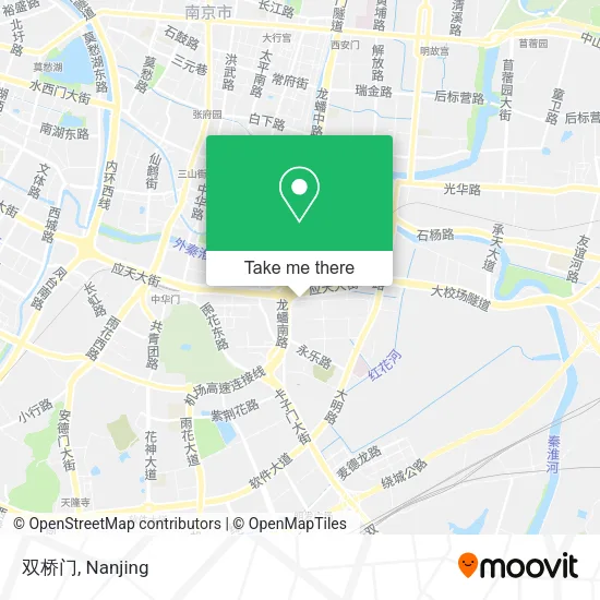 双桥门 map