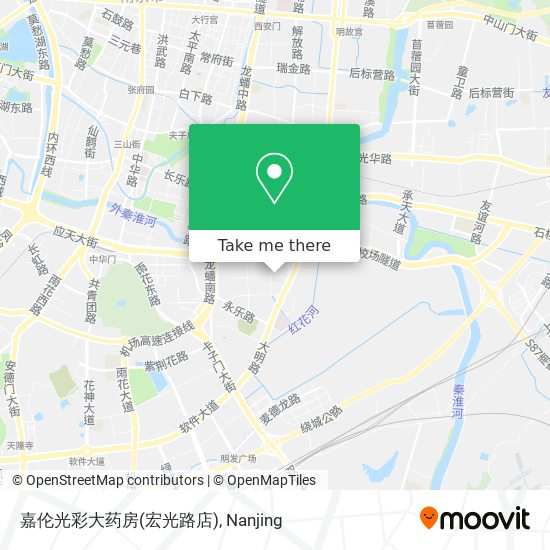 嘉伦光彩大药房(宏光路店) map