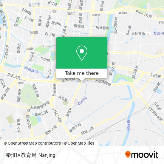 秦淮区教育局 map
