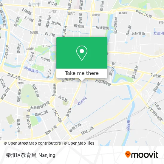 秦淮区教育局 map