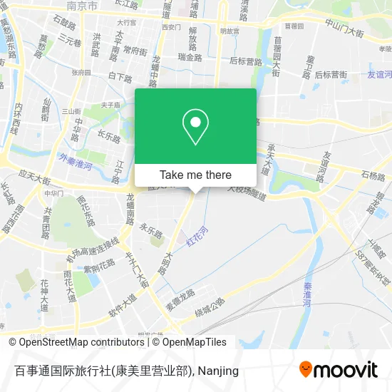 百事通国际旅行社(康美里营业部) map