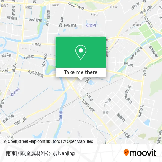 南京国跃金属材料公司 map