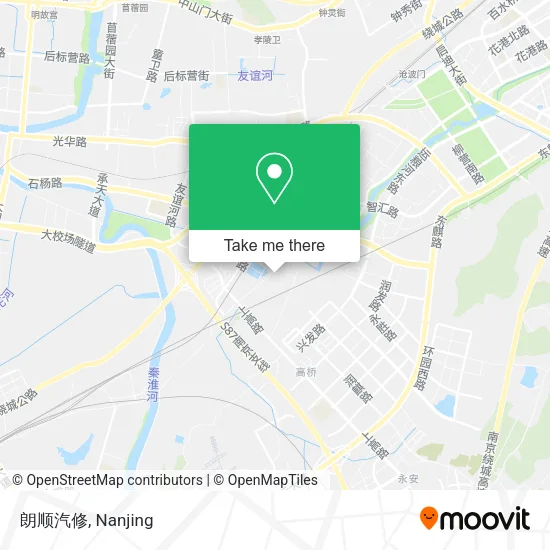 朗顺汽修 map