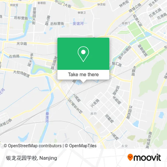 银龙花园学校 map