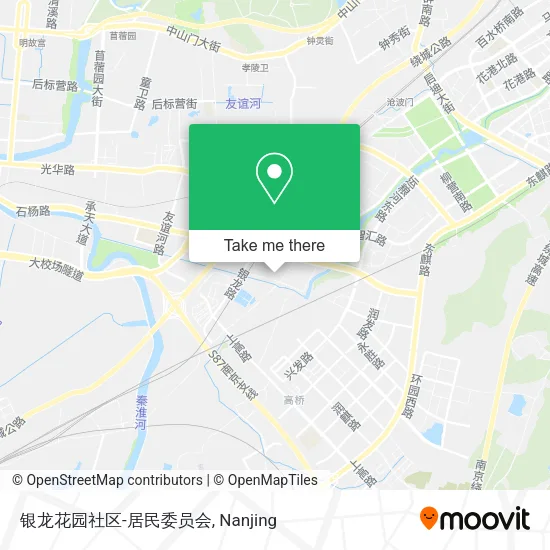 银龙花园社区-居民委员会 map