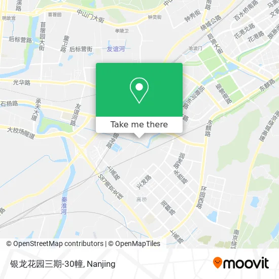 银龙花园三期-30幢 map