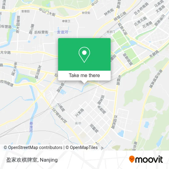 盈家欢棋牌室 map