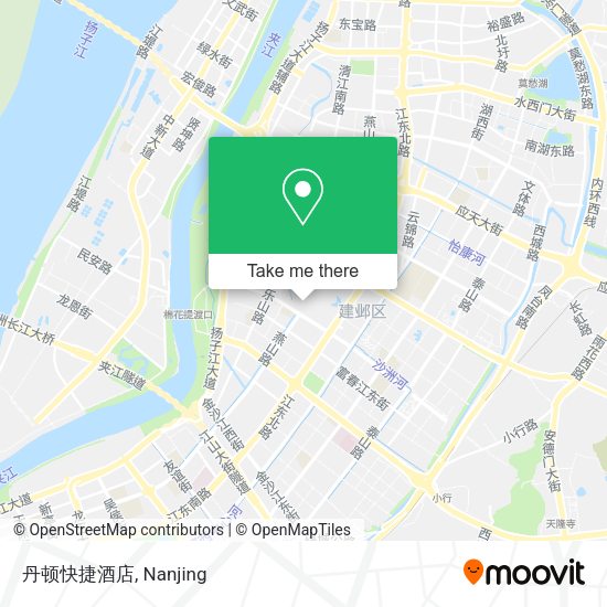 丹顿快捷酒店 map