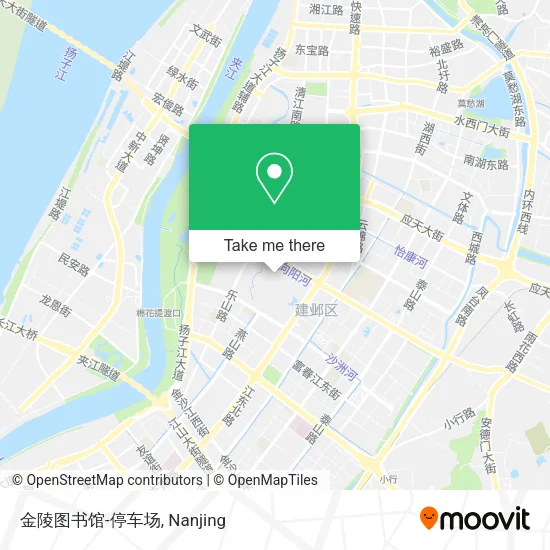 金陵图书馆-停车场 map