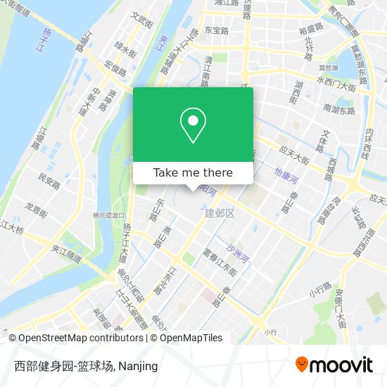 西部健身园-篮球场 map