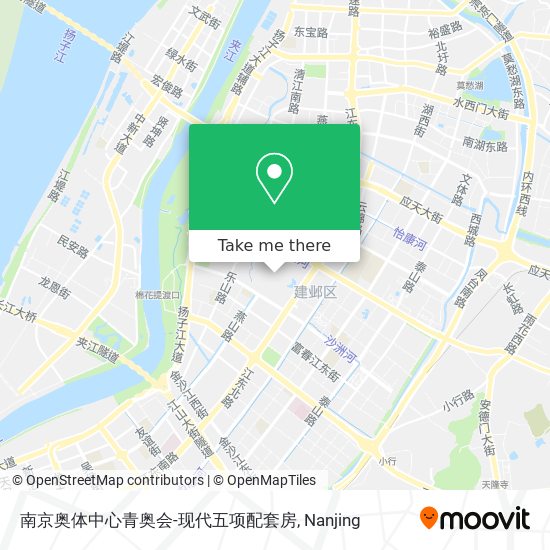 南京奥体中心青奥会-现代五项配套房 map