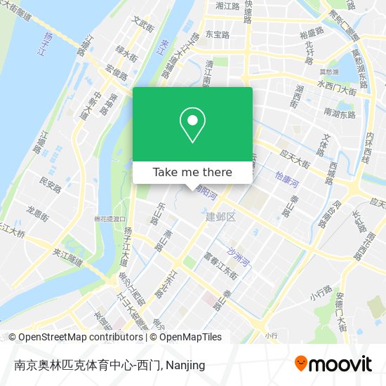 南京奥林匹克体育中心-西门 map