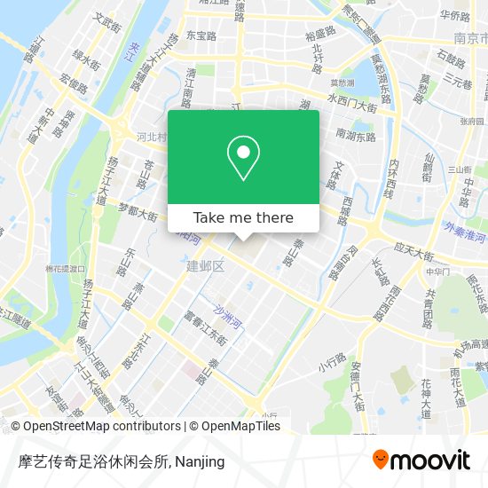 摩艺传奇足浴休闲会所 map