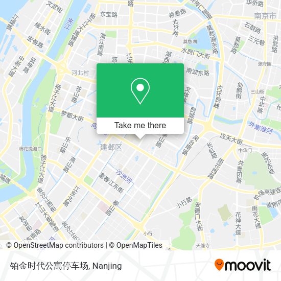 铂金时代公寓停车场 map
