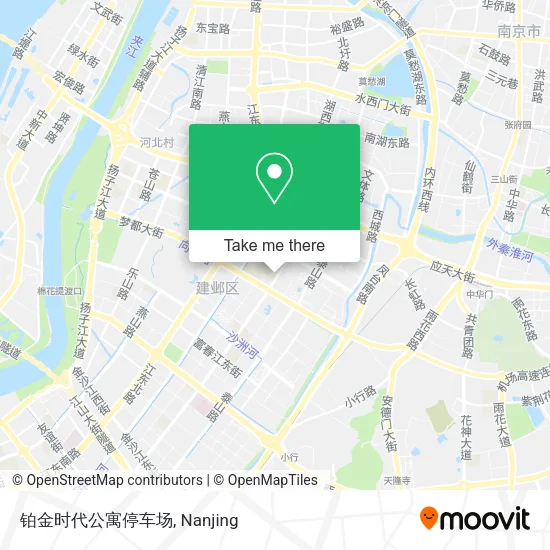铂金时代公寓停车场 map