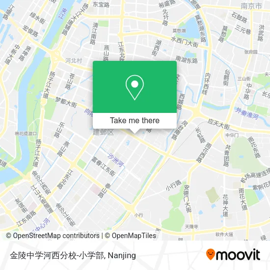 金陵中学河西分校-小学部 map
