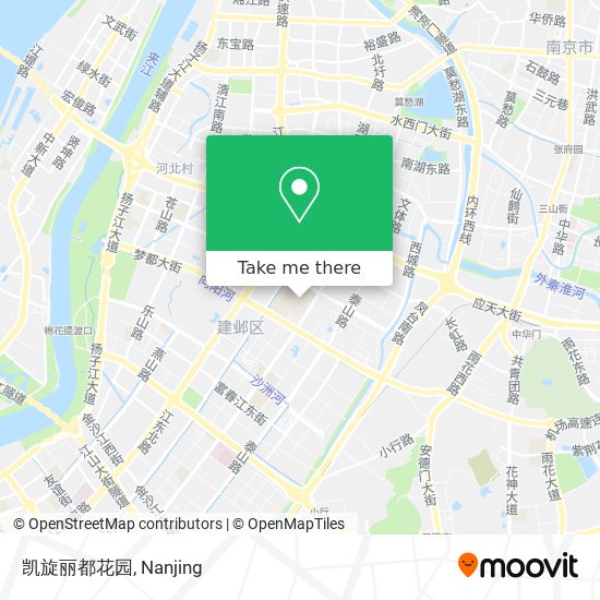 凯旋丽都花园 map