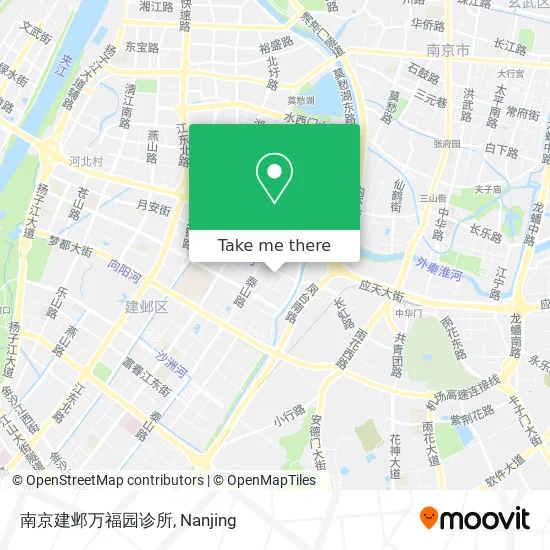 南京建邺万福园诊所 map