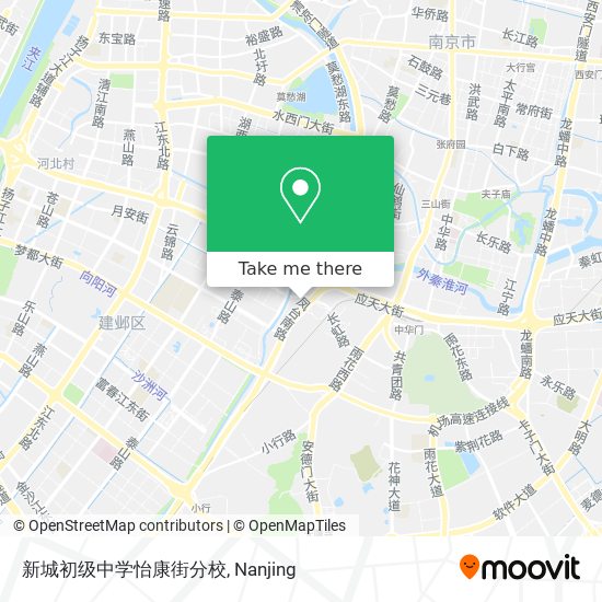 新城初级中学怡康街分校 map