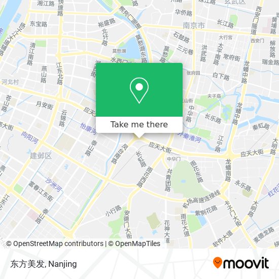 东方美发 map