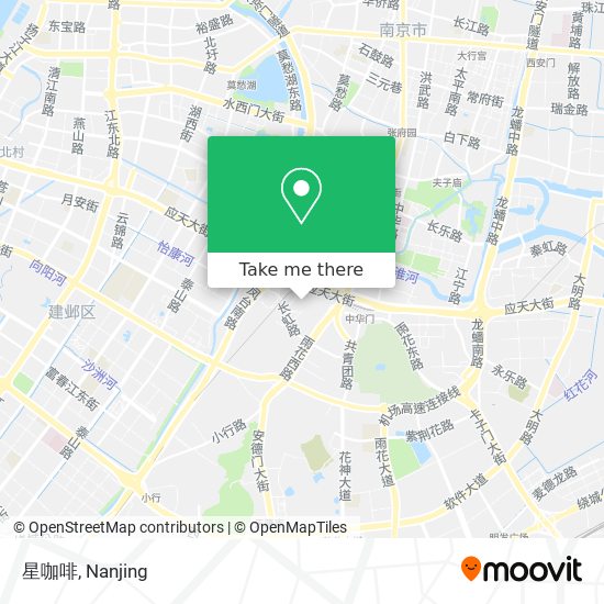 星咖啡 map