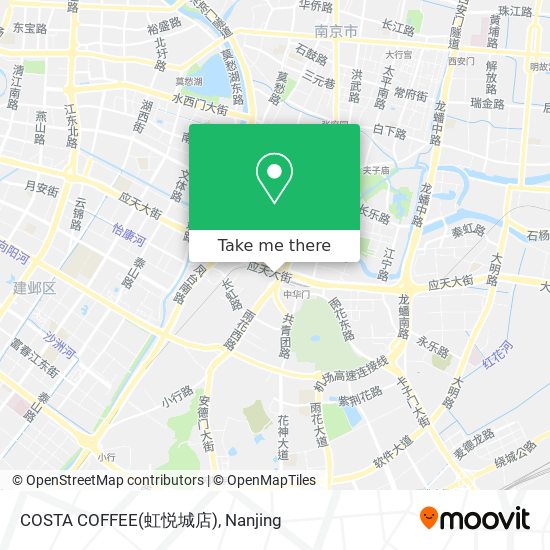 COSTA COFFEE(虹悦城店) map