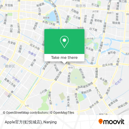 Apple官方(虹悦城店) map