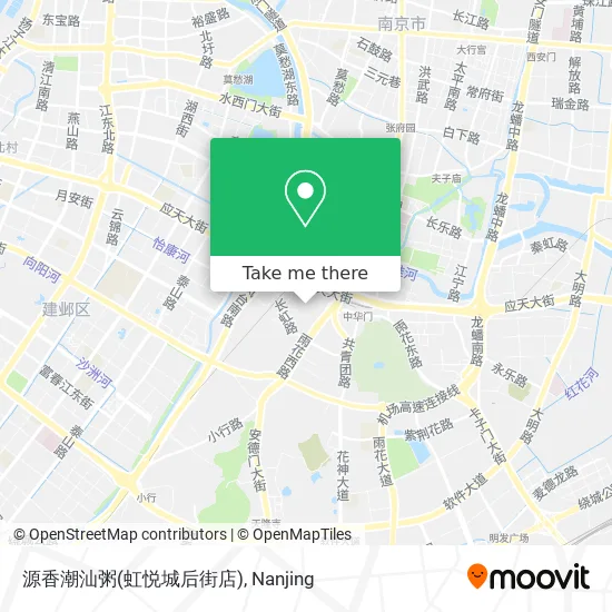 源香潮汕粥(虹悦城后街店) map