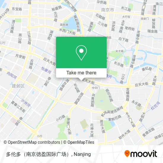 多伦多（南京徳盈国际广场） map