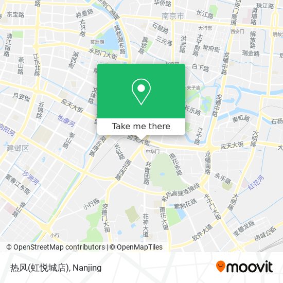 热风(虹悦城店) map