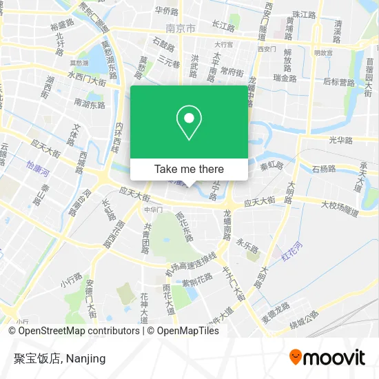 聚宝饭店 map