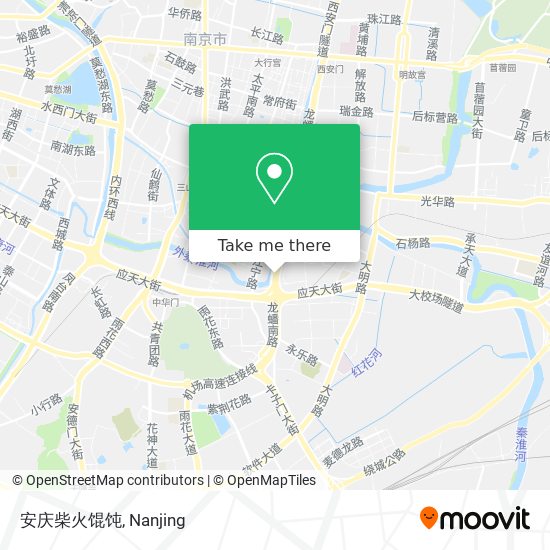 安庆柴火馄饨 map