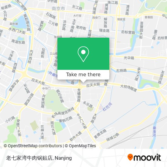 老七家湾牛肉锅贴店 map