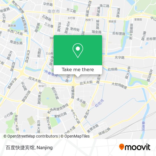 百度快捷宾馆 map