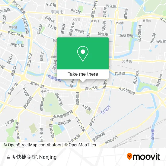 百度快捷宾馆 map