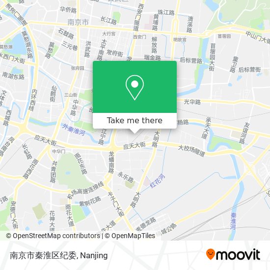 南京市秦淮区纪委 map