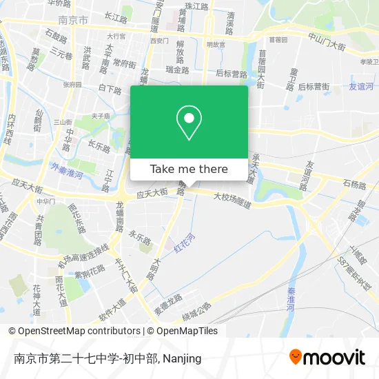 南京市第二十七中学-初中部 map