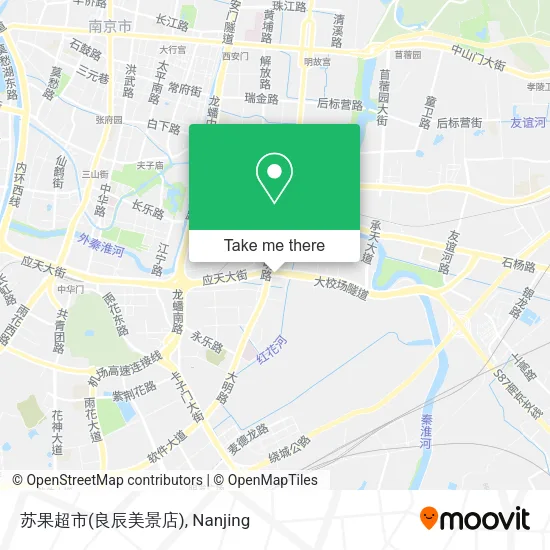 苏果超市(良辰美景店) map