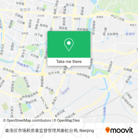 秦淮区市场和质量监督管理局秦虹分局 map