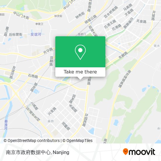 南京市政府数据中心 map