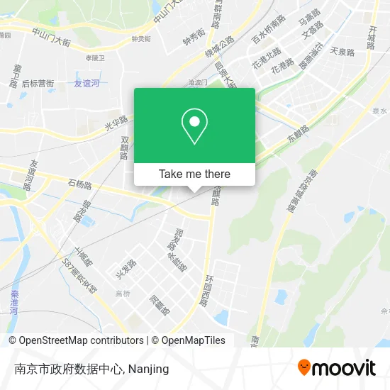 南京市政府数据中心 map