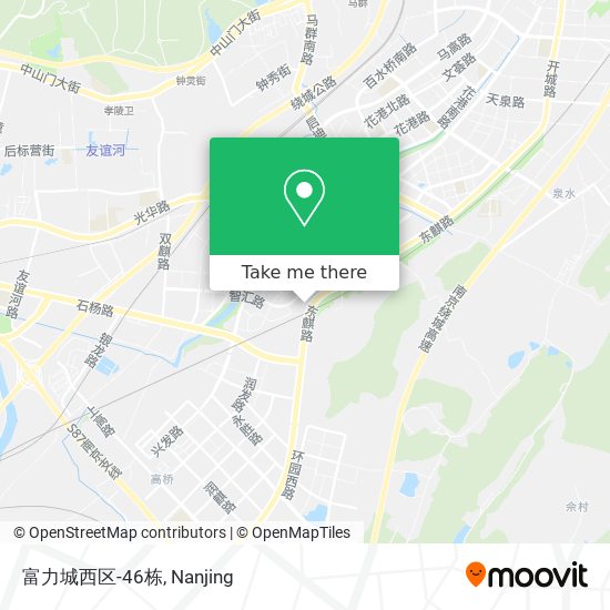 富力城西区-46栋 map